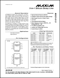 Click here to download MAX364EPE Datasheet