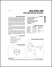 Click here to download MAX665MJA Datasheet
