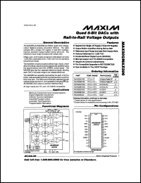 Click here to download MAX5462EXT Datasheet
