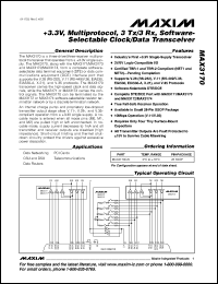 Click here to download MAX3170CAI+ Datasheet