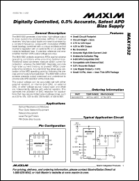 Click here to download MAX1932ETC+ Datasheet