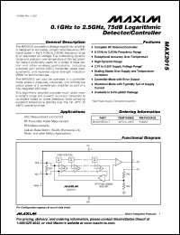 Click here to download MAX2015 Datasheet