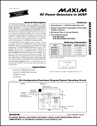 Click here to download MAX2206EBS Datasheet