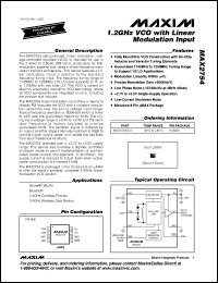 Click here to download MAX2754 Datasheet
