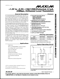 Click here to download MAX3002EBP-T Datasheet