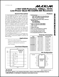 Click here to download MAX3094ECPE+ Datasheet