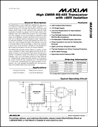 Click here to download MAX3158CPI Datasheet