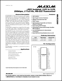 Click here to download MAX3250CAI Datasheet