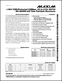 Click here to download MAX3283EAUT Datasheet