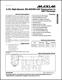 Click here to download MAX3362EKA Datasheet