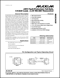 Click here to download MAX3430ESA+T Datasheet