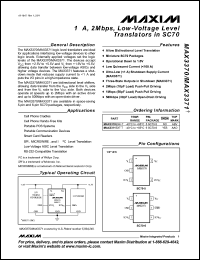 Click here to download MAX3371EXK-T Datasheet
