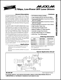 Click here to download MAX3735D Datasheet