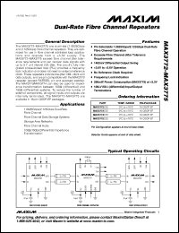 Click here to download MAX3774CEE Datasheet