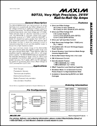 Click here to download MAX4236EUT Datasheet