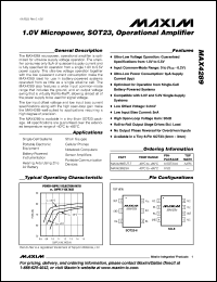 Click here to download MAX4289ESA Datasheet