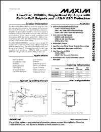 Click here to download MAX4385EEUK-T Datasheet
