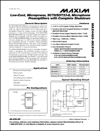 Click here to download MAX4469ESA-T Datasheet