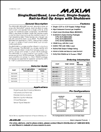 Click here to download MAX4483AUD Datasheet