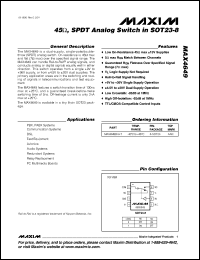 Click here to download MAX4649 Datasheet