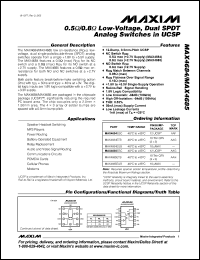 Click here to download MAX4685EUB-T Datasheet