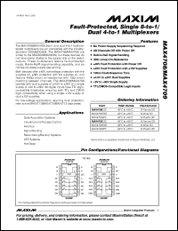 Click here to download MAX4709ESE-T Datasheet