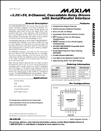 Click here to download MAX4821ETP Datasheet