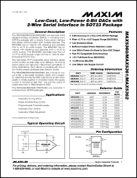 Click here to download MAX5362MEUK-T Datasheet