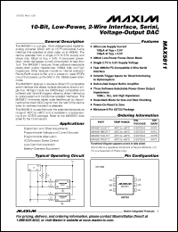Click here to download MAX5811NEUT-T Datasheet