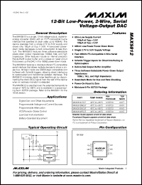 Click here to download MAX5812MEUT-T Datasheet