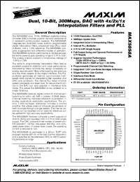 Click here to download MAX5858AECM Datasheet