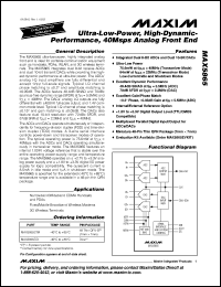 Click here to download MAX5865 Datasheet