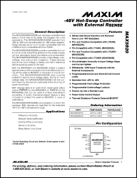 Click here to download MAX5920EESA-T Datasheet