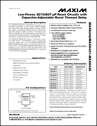 Click here to download MAX6423US46-T Datasheet