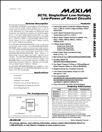 Click here to download MAX6383XR17D4-T Datasheet