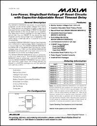 Click here to download MAX6414UK29-T Datasheet