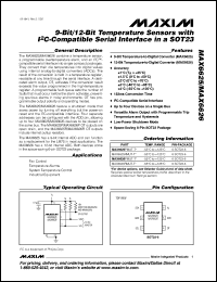 Click here to download MAX6625RMUT-T Datasheet