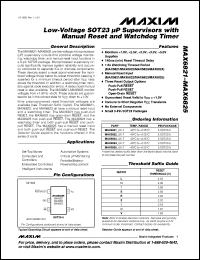 Click here to download MAX6821ZUK-T Datasheet