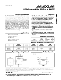 Click here to download MAX6902EKA-T Datasheet