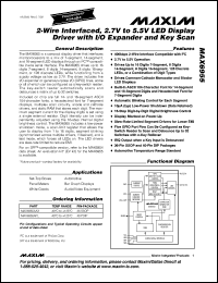 Click here to download MAX6955APL Datasheet