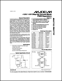 Click here to download MAX733D Datasheet