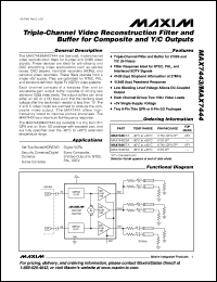 Click here to download MAX7443 Datasheet