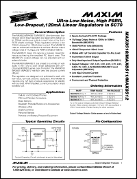 Click here to download MAX8510EXK29-T Datasheet