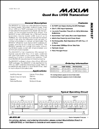 Click here to download MAX9157EHJ Datasheet