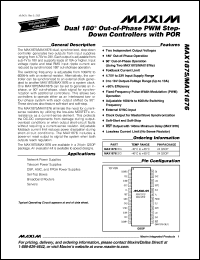 Click here to download MAX1876EEG+ Datasheet