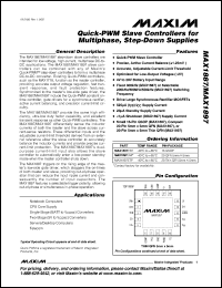 Click here to download MAX1897ETP+ Datasheet