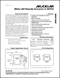 Click here to download MAX1848 Datasheet
