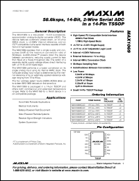 Click here to download MAX1069ACUD+ Datasheet