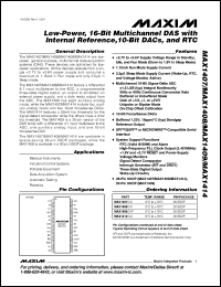 Click here to download MAX1408CAI-T Datasheet