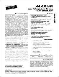 Click here to download MAX1452CCM Datasheet